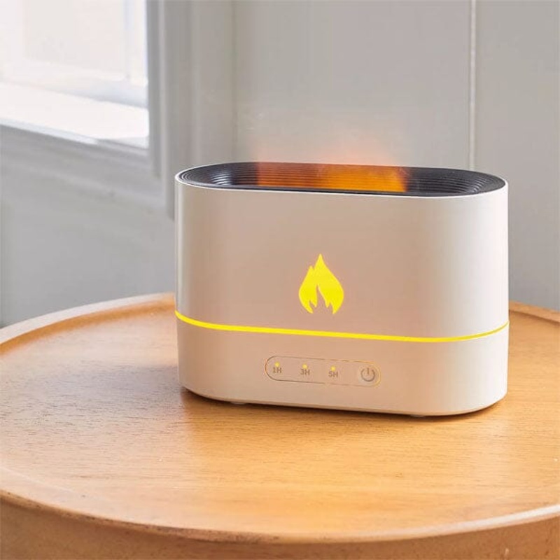 Activa Flame Aroma Diffuser & Humidifier (250mL) Mesmerizing Cold Flame Effect!