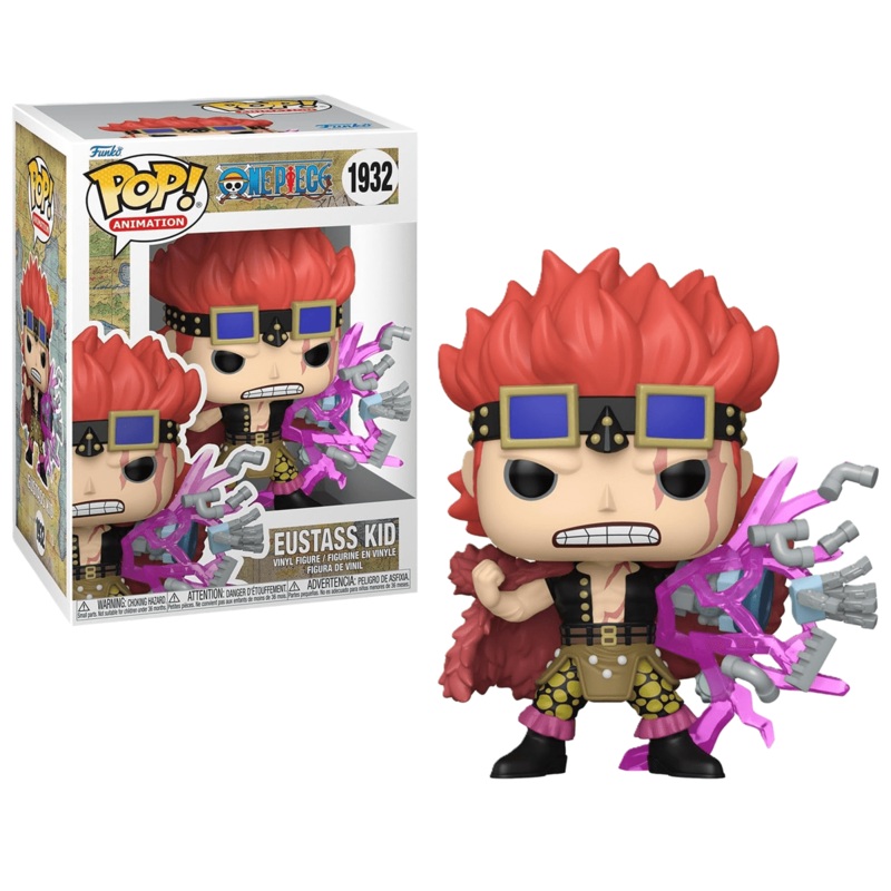 Funko Pop! Anime: One Piece  Eustass Kid with Awakening Figure