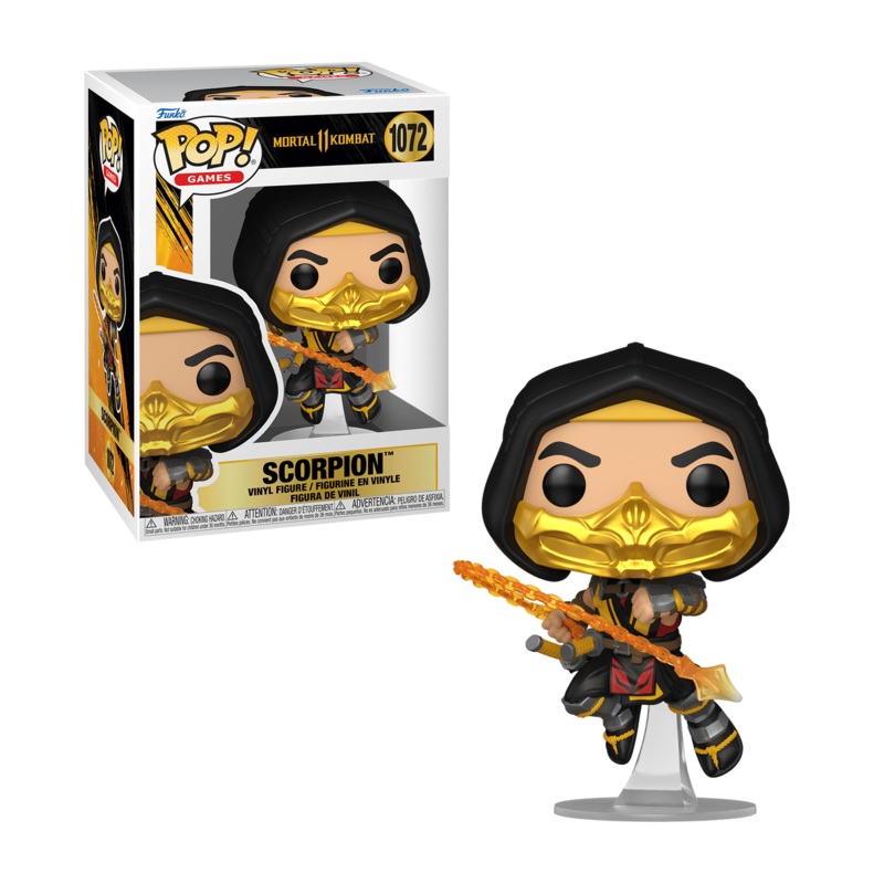Funko Pop! Games: Mortal Kombat 11 Fatality  Scorpion