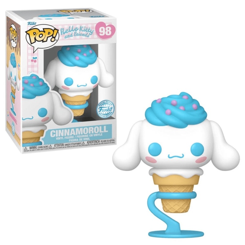 Funko Pop! Hello Kitty & Friends: Cinnamoroll as Ice Cream Cone (Exclusive!)