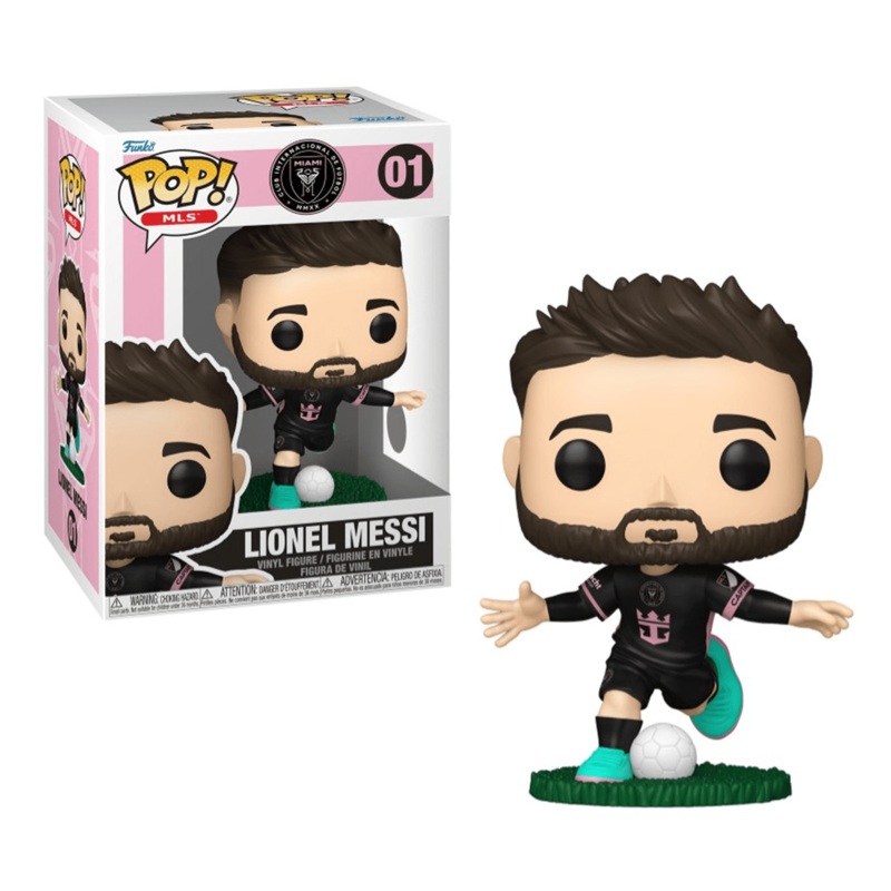 Funko Pop! MLS: Lionel Messi – Inter Miami CF (Away Jersey)