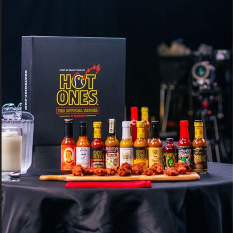 Hot Ones Full Season 27 Sauce Lineup (10 x 5 oz) As Seen On Youtube