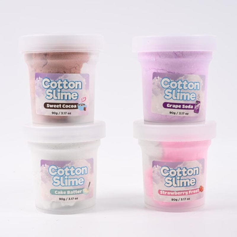 LIT Slime Cotton Butter Slime (3.17oz) Multiple Scents