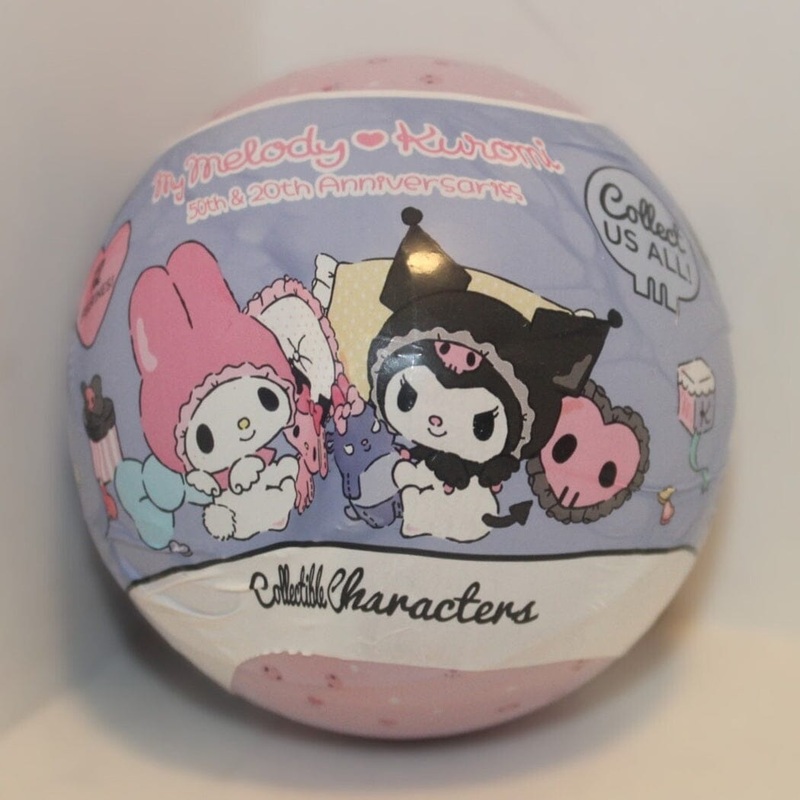 My Melody Kuromi 50th & 20th Anniversaries 3″ Capsule  1x Mystery Figure