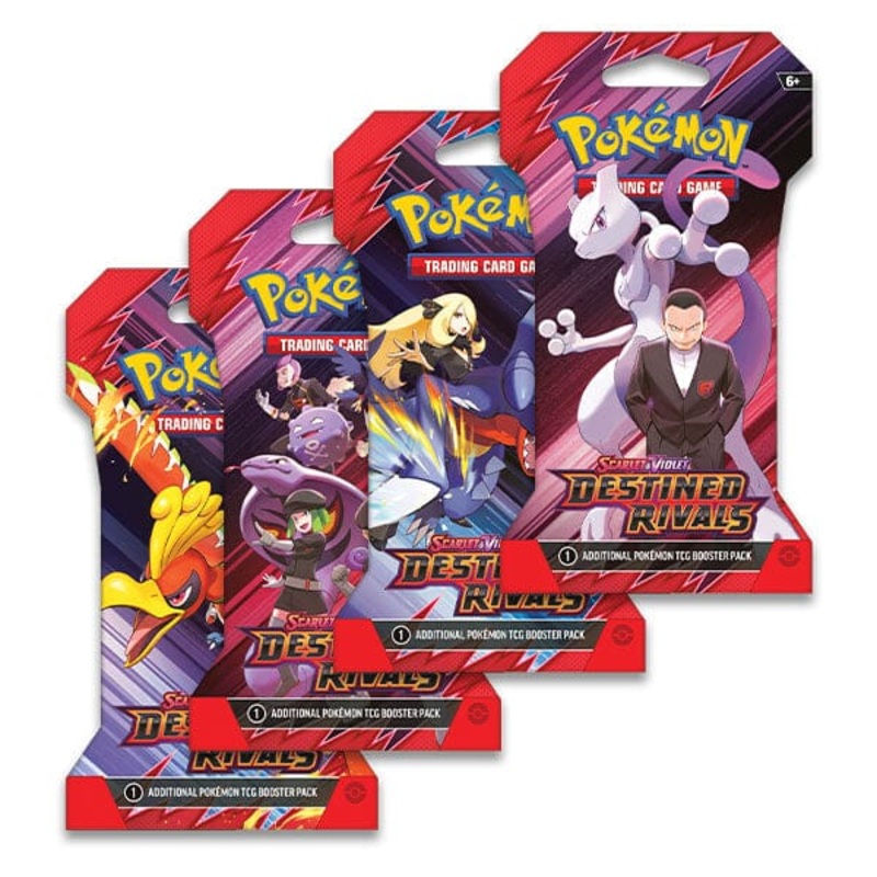 Pokmon TCG: Scarlet & Violet Destined Rivals Sleeved Booster (1 Pack 10 Cards)