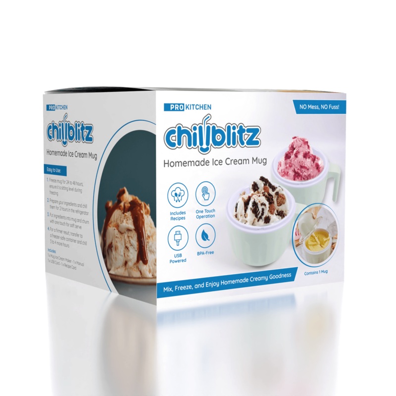 ProKitchen Chillblitz Homemade Ice Cream Maker Mug