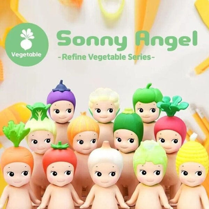 Sonny Angel Collectable Mini Cherub Figurines Vegetable Series Blind Box (1pc)