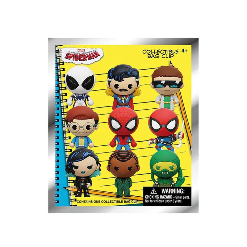Spider-Man: Your Friendly Neighborhood 3D Anime Bag Clip Blind Bags