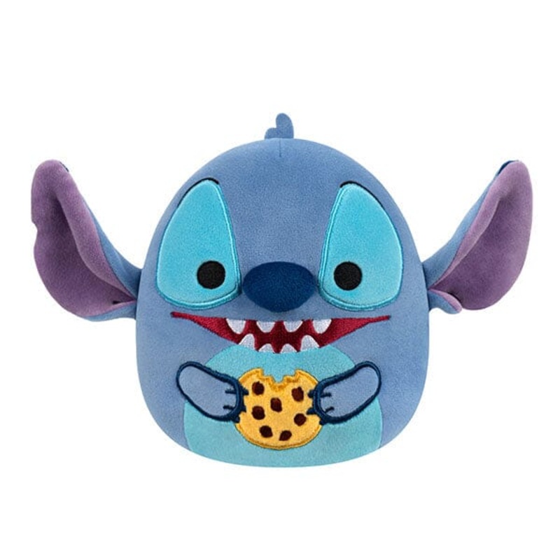Squishmallows Super Soft Plush Toys 10″ Disney’s Stitch Eating a Cookie