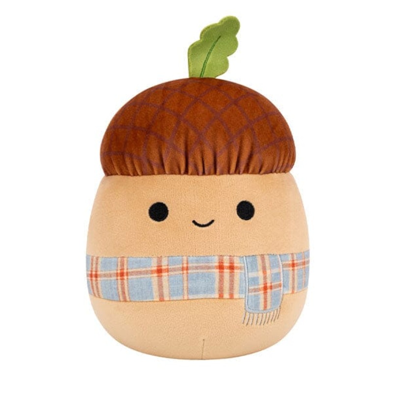 Squishmallows Super Soft Plush Toys 7.5″ Mac The Acorn (Scarf)