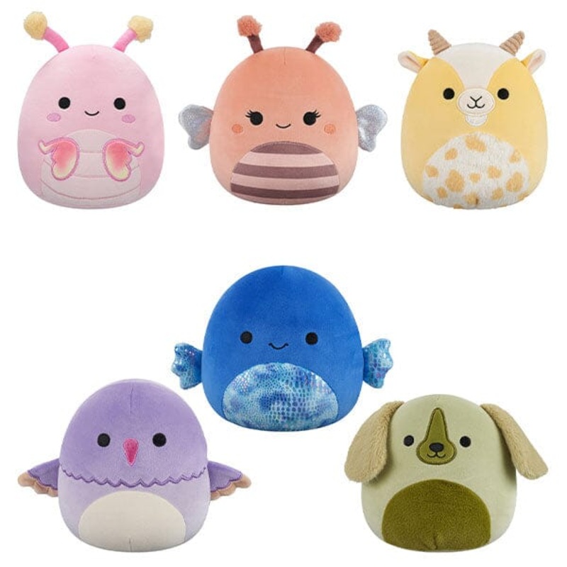Squishmallows Super Soft Plush Toys 7.5″ Phase 24A (Character Ships Assorted)
