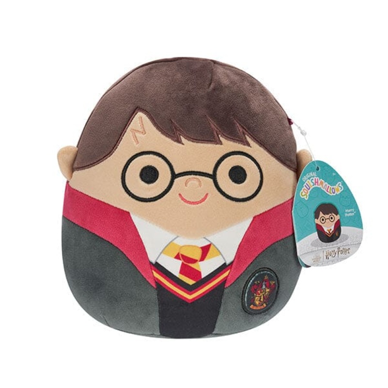 Squishmallows Super Soft Plush Toys 8″ Harry Potter Squad – Harry in Hogwarts Uniform