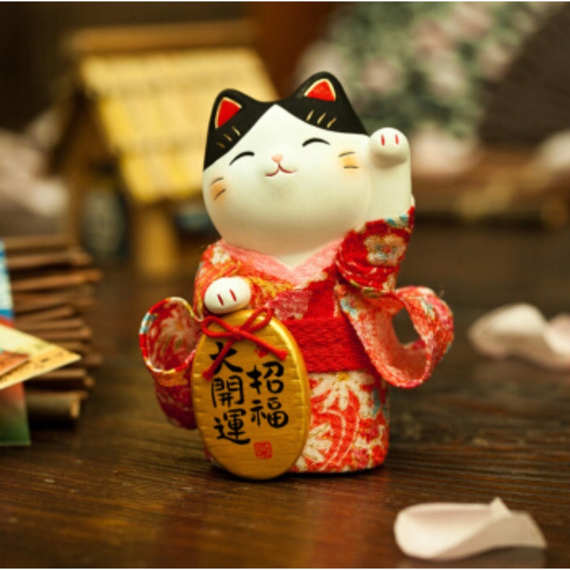 952417 Lucky cat Maneki Neko Beckoning Cat