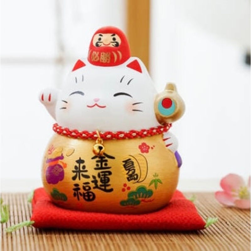 952691 Lucky cat Maneki Neko Beckoning Cat