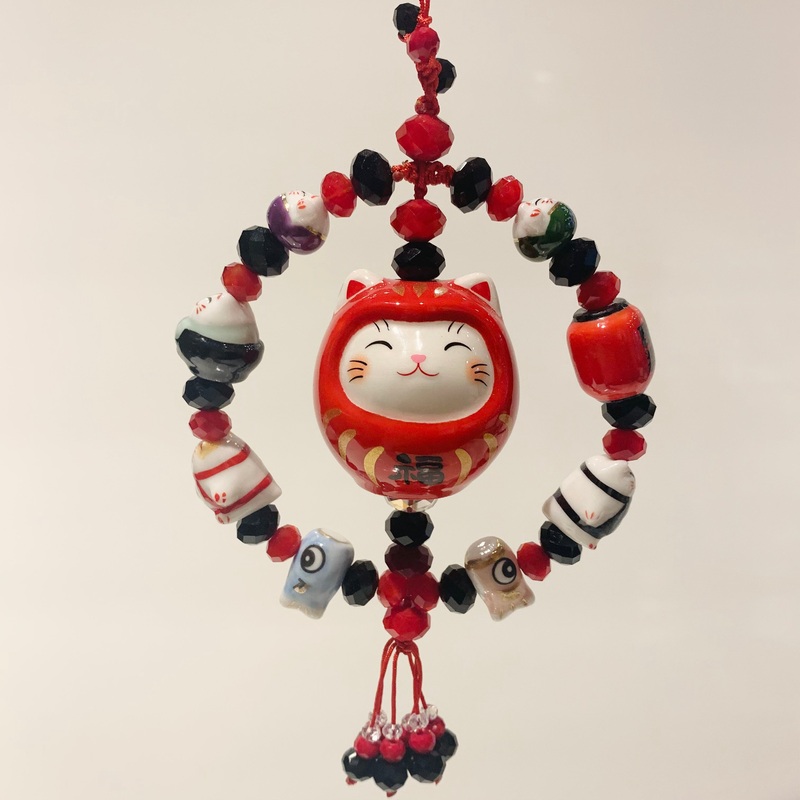 DharmaNine Lives Cat Car Hanging/Home Hanging