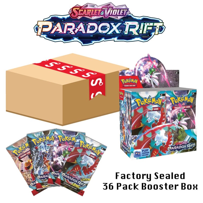 Pokmon TCG: Scarlet & Violet Paradox Rift Factory Sealed Booster Box (36 Packs)
