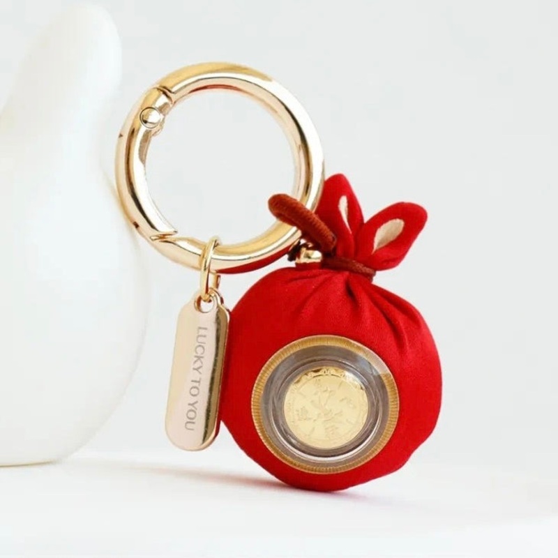 Sachet keychain- Red Rabbit