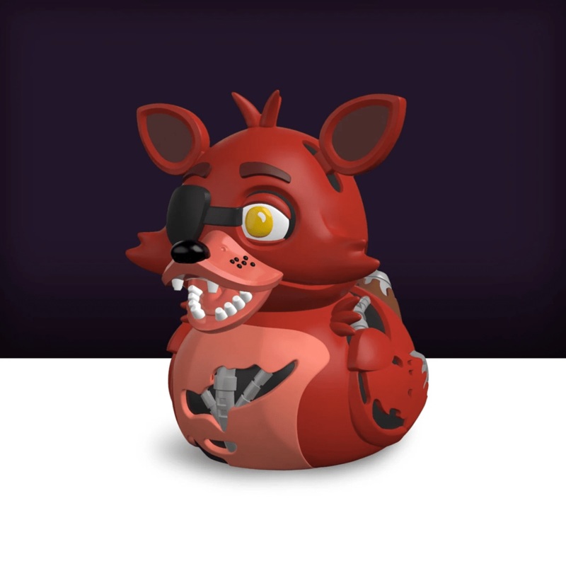 TUBBZ: Five Nights at Freddys  Foxy Mini Rubber Duck Figure