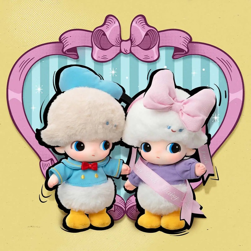 DIMOO WORLD  DISNEY Series-Vinyl Plush Keychain Blind Box