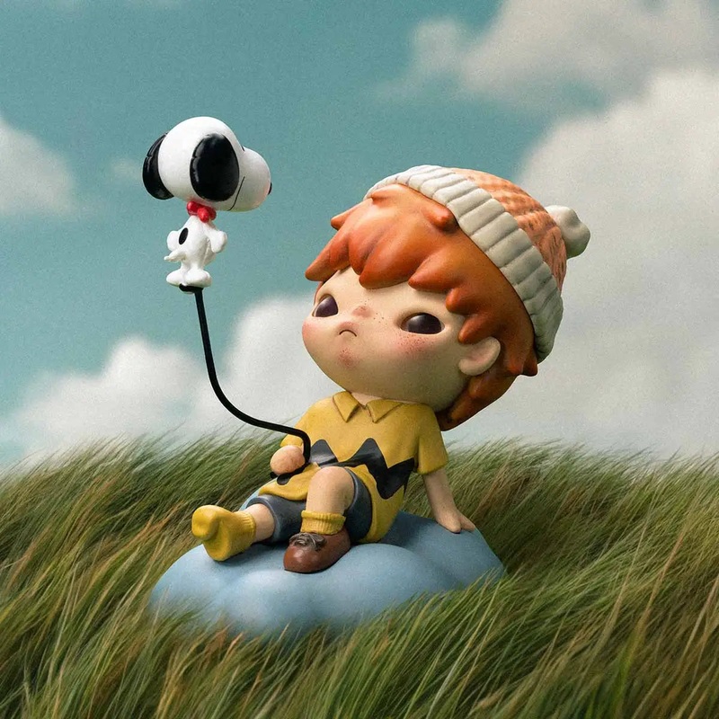 Hirono  Snoopy Figure