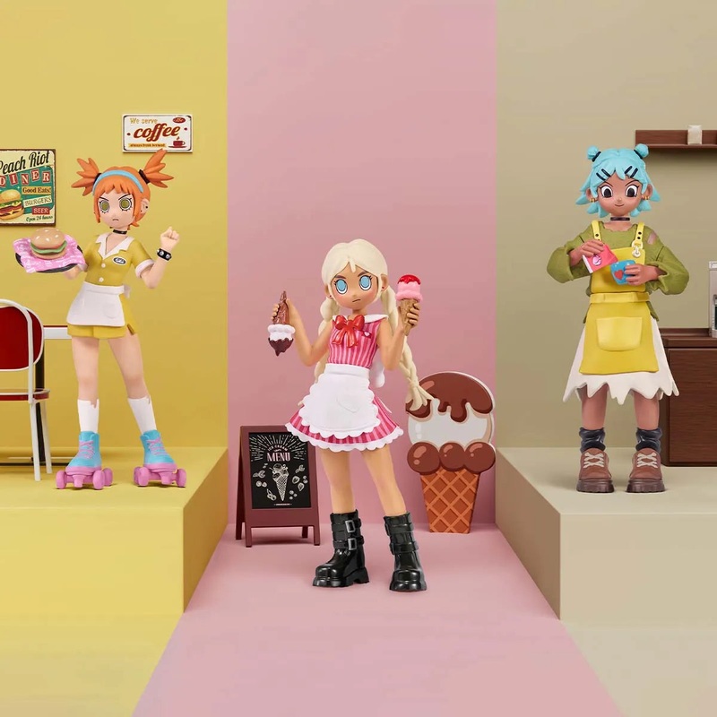 Peach Riot Rush Hour Series Figures